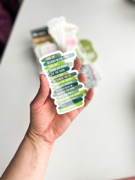 Sticker: On Mission