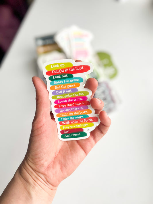 Sticker: On Mission