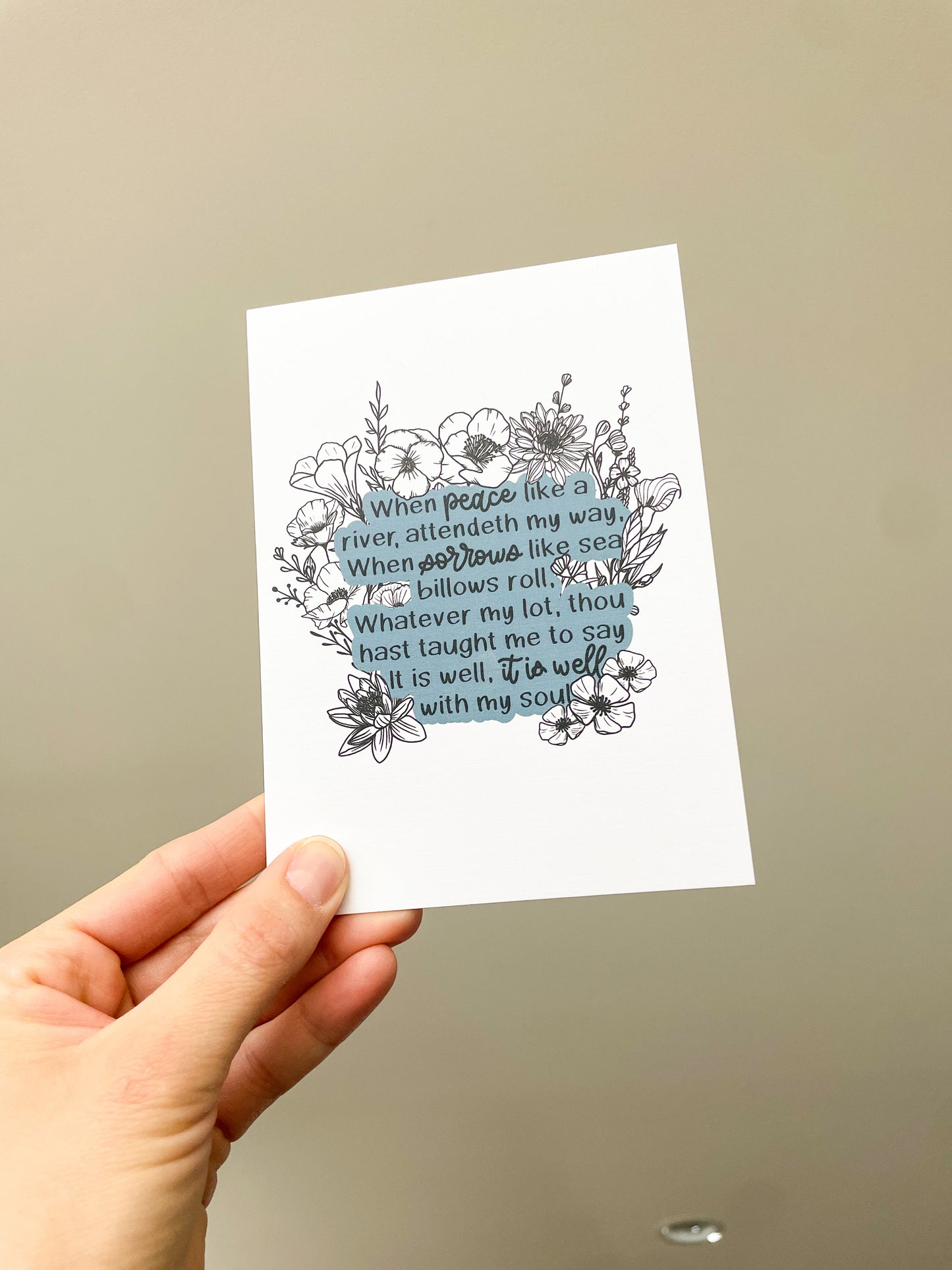 Hymn Floral: It Is Well