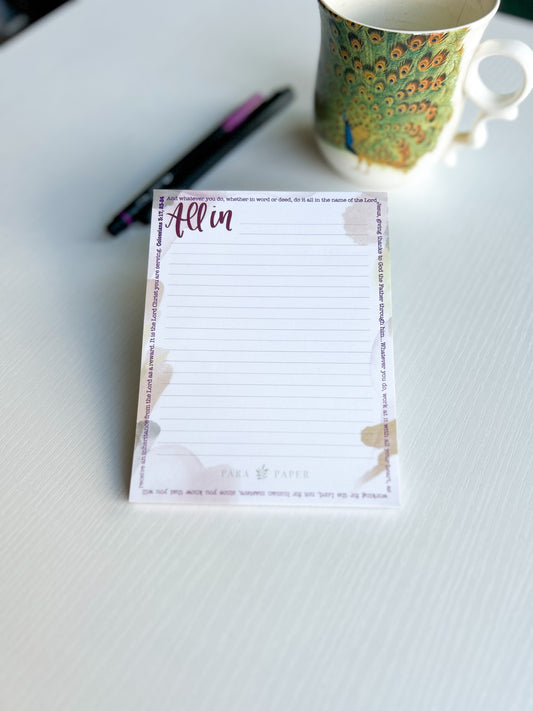 Notepad Mini: All In