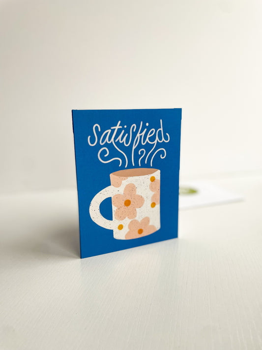 The Coffee Cup: Satisfied