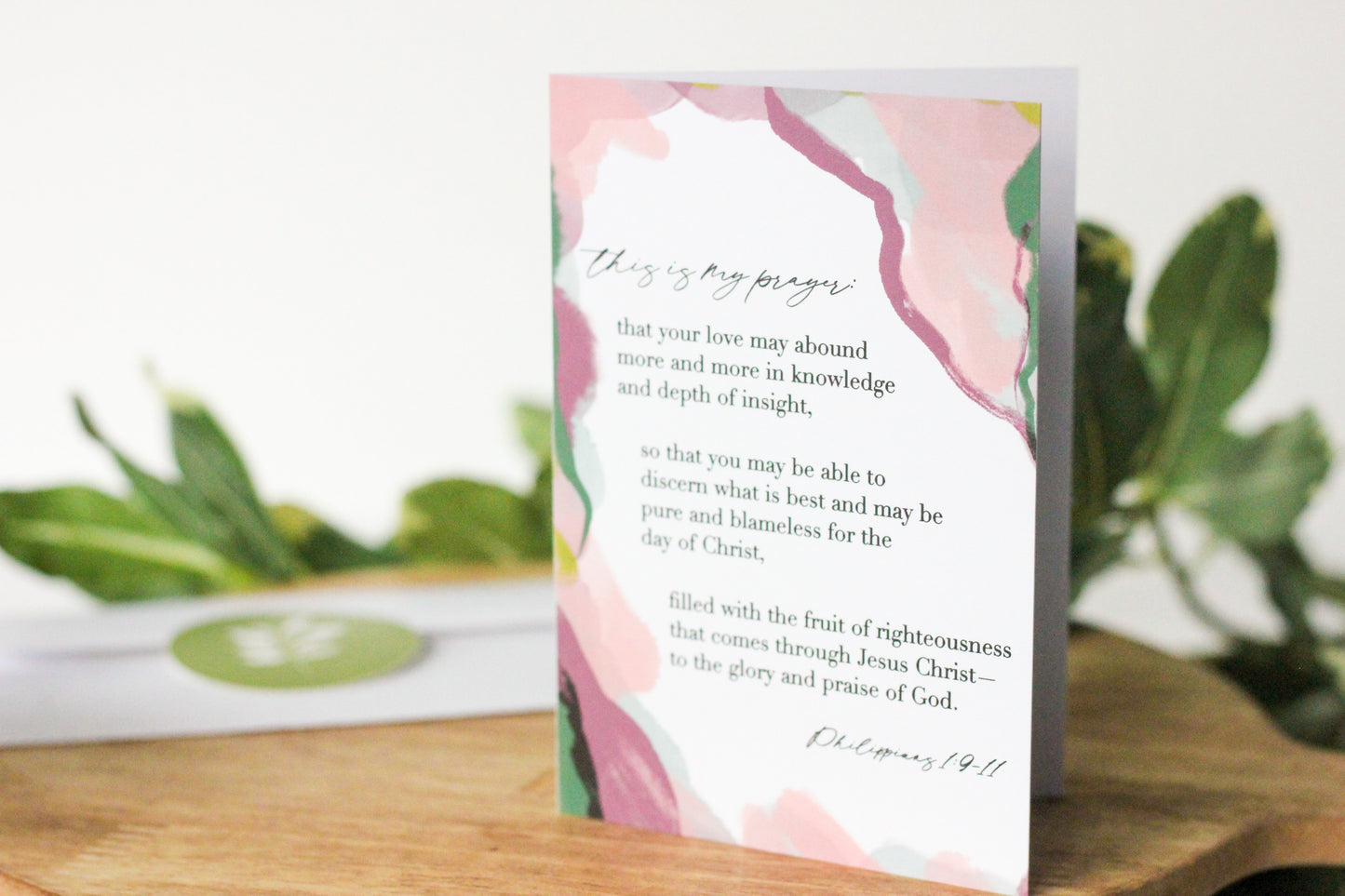 Prayer from Philippians 1: Love Abound