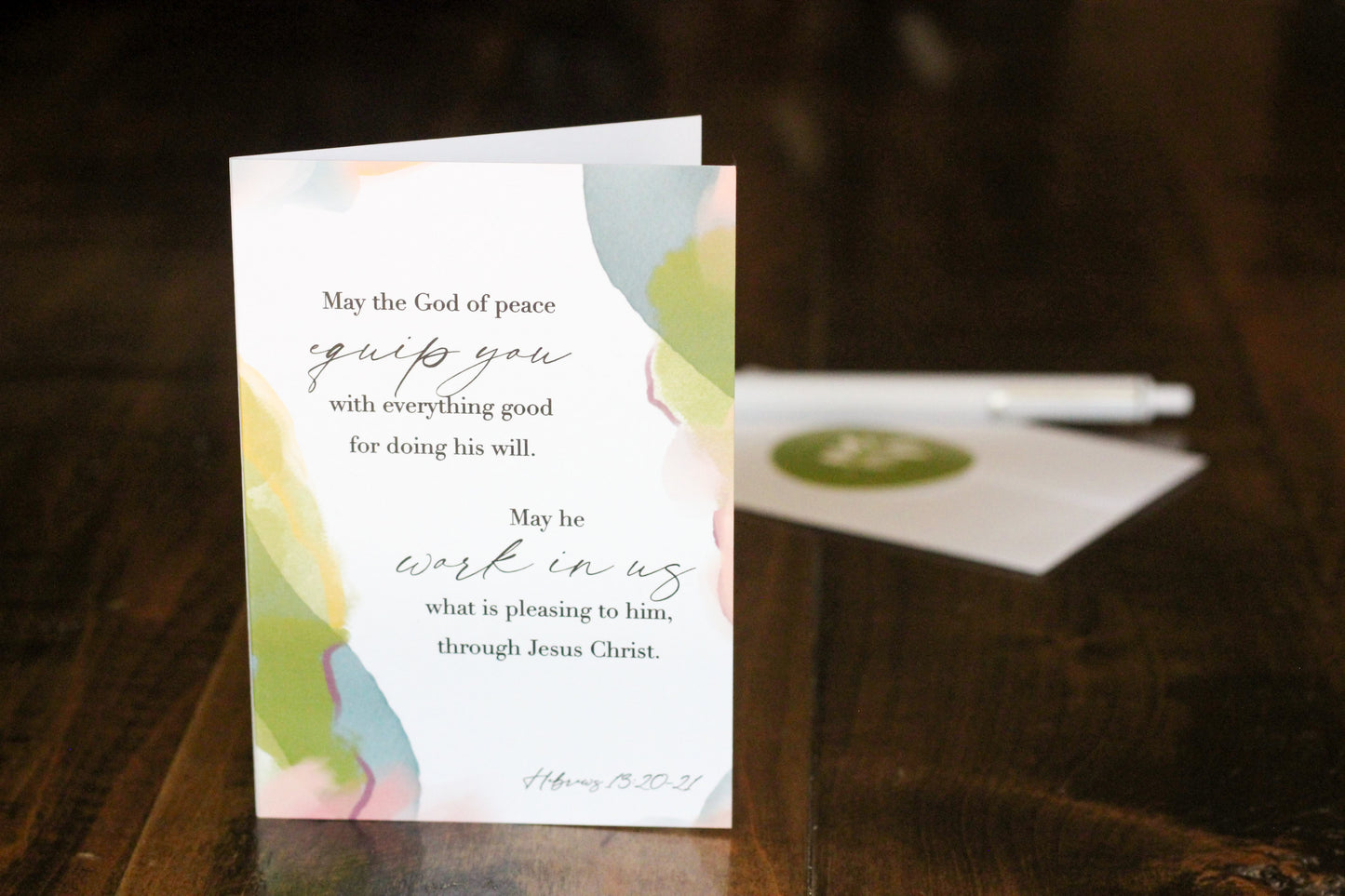 Prayer from Hebrews 13: Equip and Work In