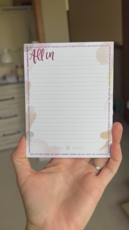 Notepad Mini: All In