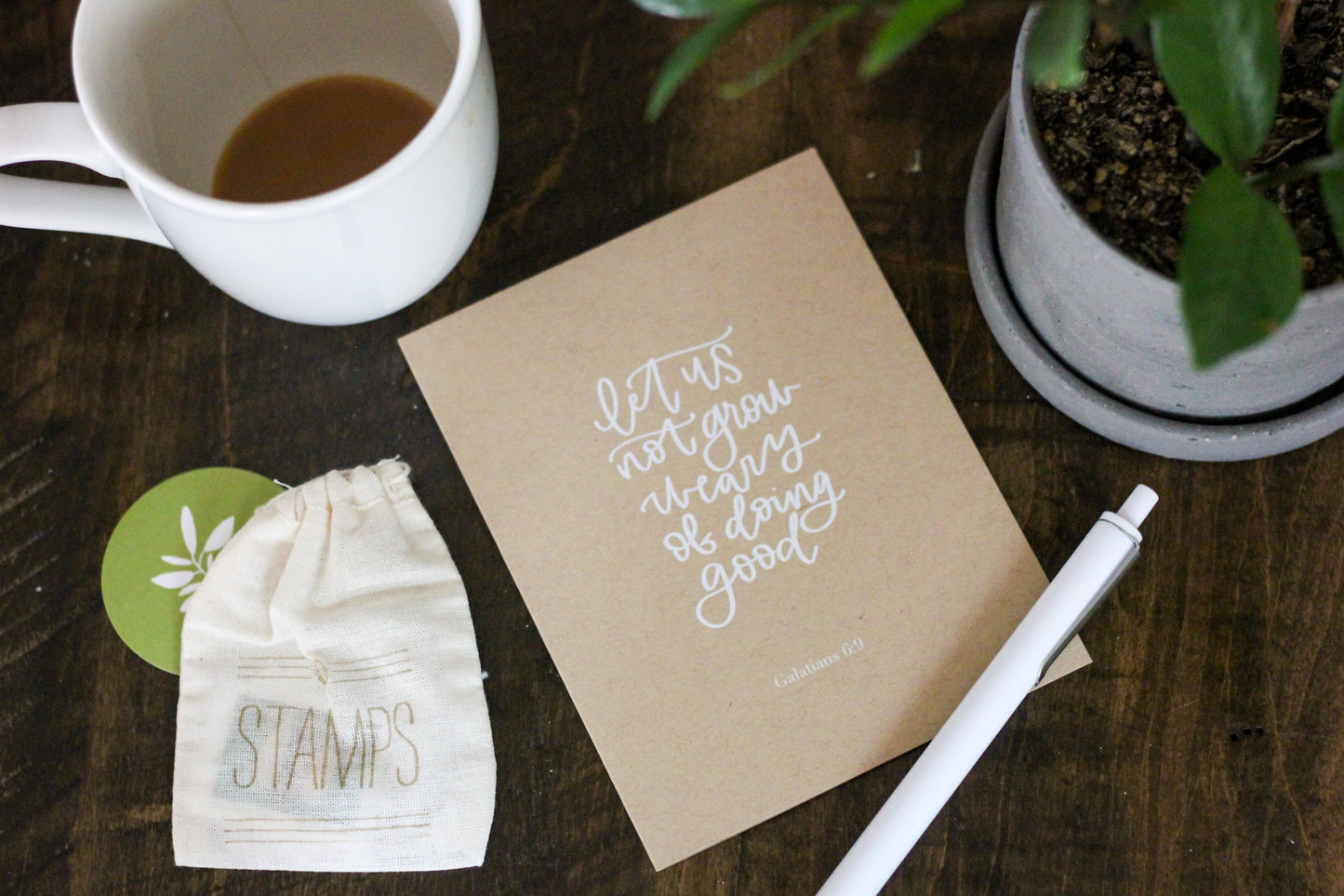 Not grow weary // Gal. 6:9