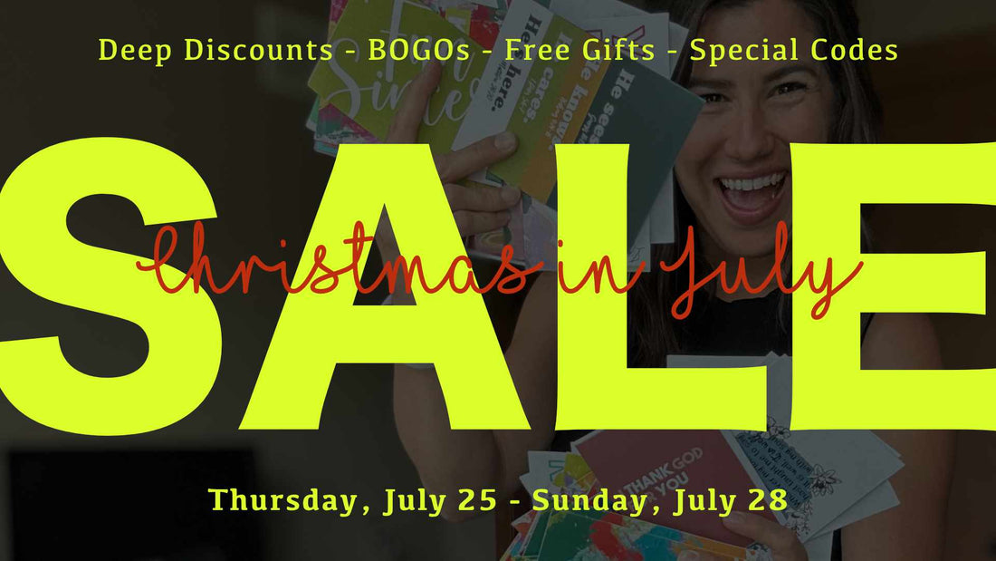 Christmas-in-July Sale!