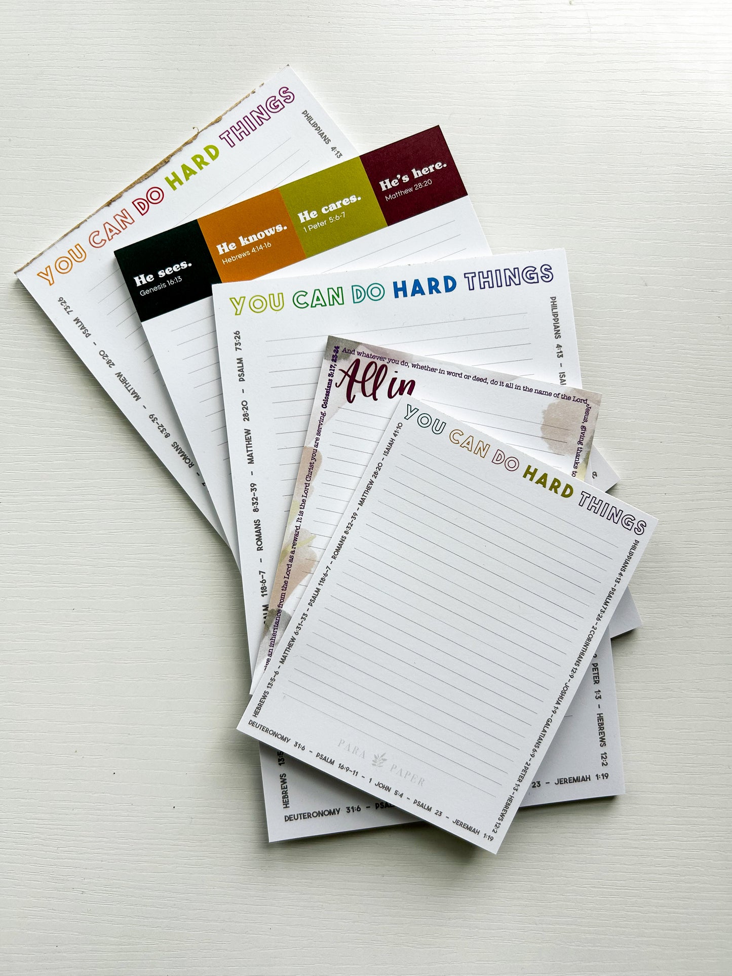Notepad Mini - You Can Do Hard Things