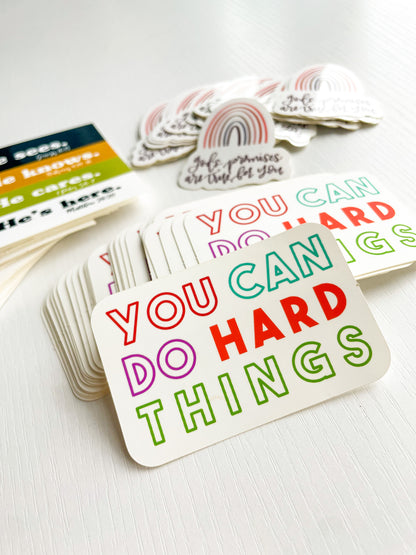 Sticker: Hard Things
