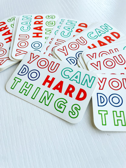 Sticker: Hard Things