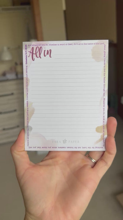 Notepad Mini: All In